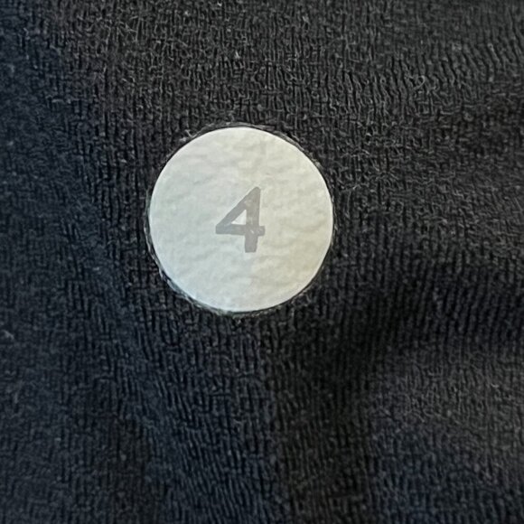 LULULEMON Base Runner Pant III -Battleship Heathered Black - Jogger - Size 4 - Picture 9 of 12